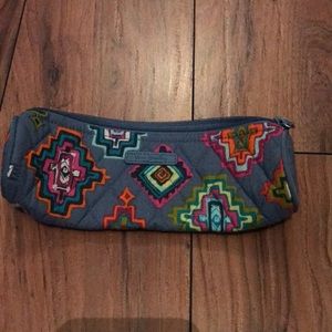 This is a cute Vera Bradley pencil case
